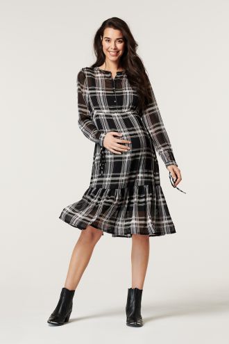 Esprit Jurk met voedingsfunctie - Gunmetal