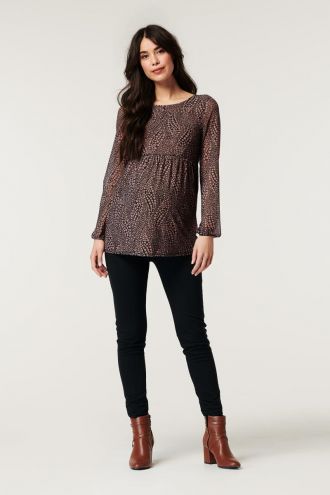 Esprit Langarmshirt - Brown