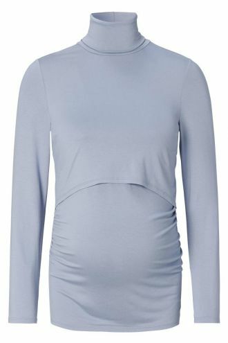 Langarmshirt - Grey Blue