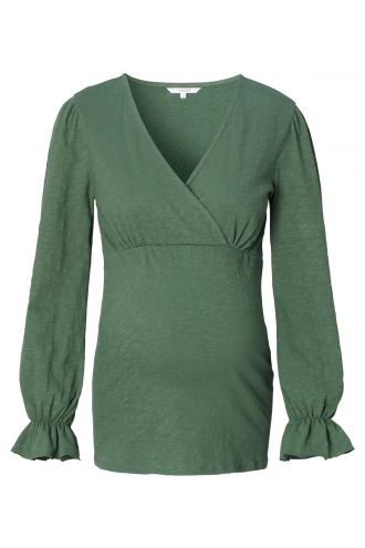 Voedingsshirt Kuna - Duck Green