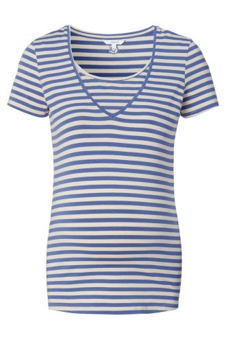 T-shirt d'allaitement Holley - Gray Blue