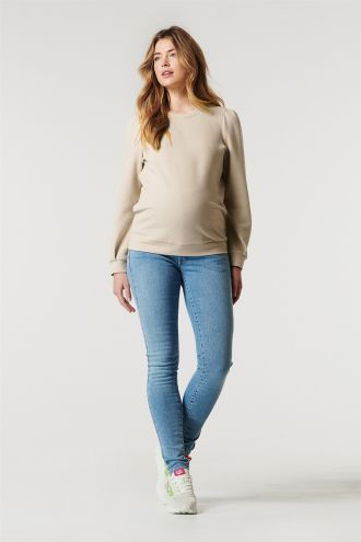 Noppies Nursing Jumper Kent - Oatmeal