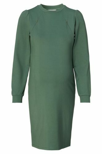 Nursing dress Kalida - Duck Green