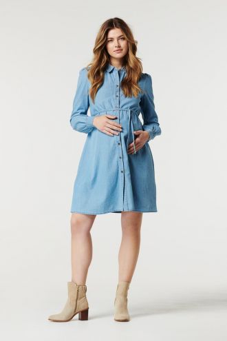 Noppies Jurk met voedingsfunctie Kaly - Acid Blue