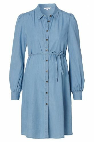 Jurk met voedingsfunctie Kaly - Acid Blue
