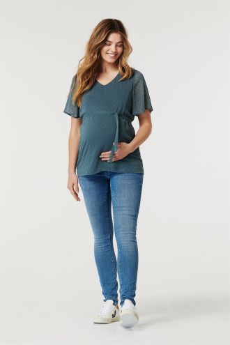 Noppies Bluse Labelle - Dark Slate