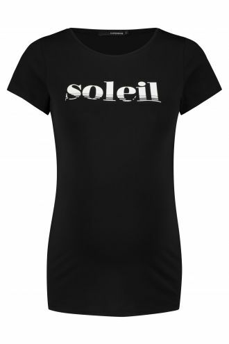 Supermom T-shirt Soleil - Black