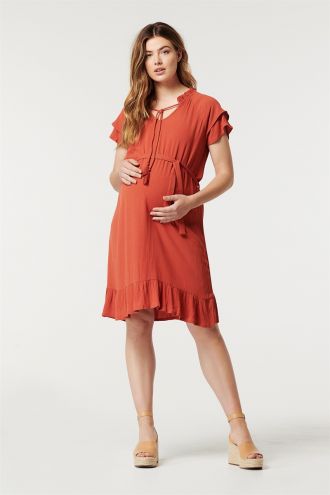 Noppies Kleid Mila - Hot Sauce