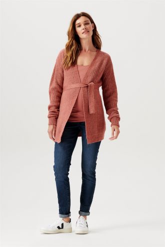 Noppies Cardigan Genoa - Cedar Wood