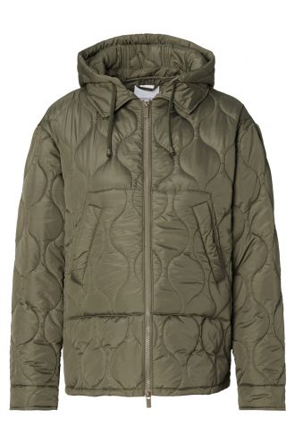 Winter coat Orion - Dusky green