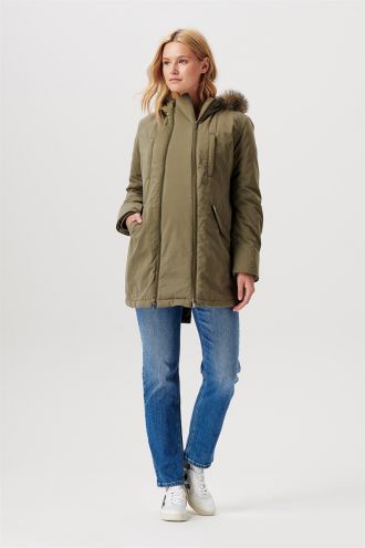 Noppies Winter coat Palus 3-way - Dusky green