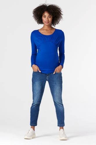 esprit Still-Shirt - Electric Blue