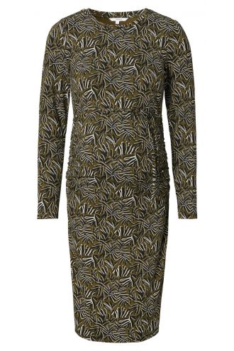 Dress Paoli - dark olive