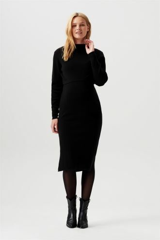 Noppies Jurk met voedingsfunctie Sesser - Black
