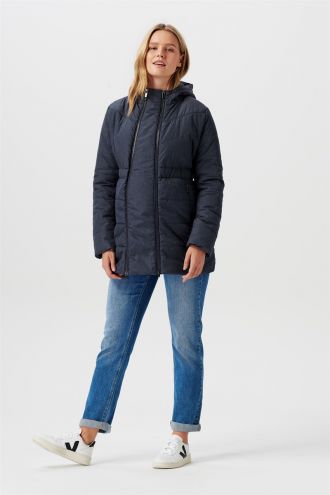 Noppies Umstandsjacke Winter Osprey 3-way - Night Sky Melange