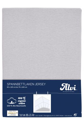 Alvi Cot fitted sheet Organic - Micro chip