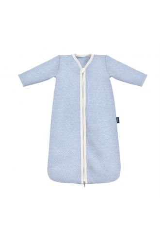 Alvi Set shirt Tracksuit Special Fabric Quilt - Blue Melange