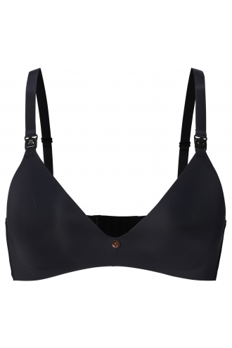 Nursing bra seamless Wireless Micro - Black