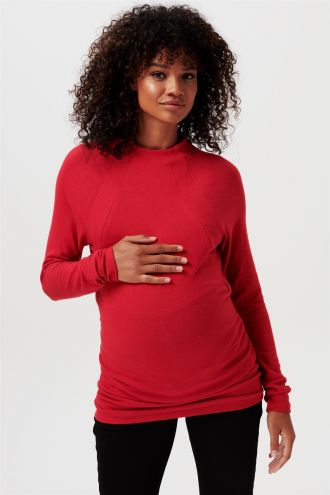 Noppies Voedingsshirt Sebring - jester red