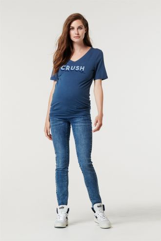 Supermom T-shirt Crush - Dark Denim