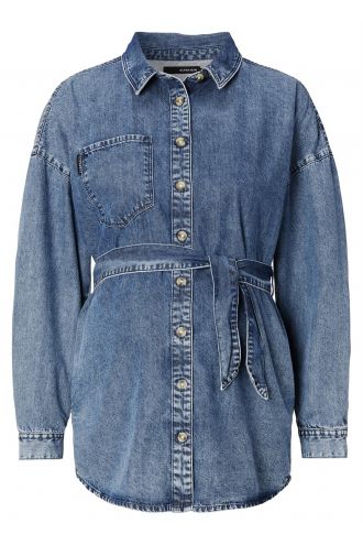 Jacke Denim - Acid Blue