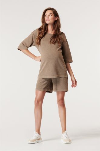 Supermom T-shirt Sweat - Desert Taupe