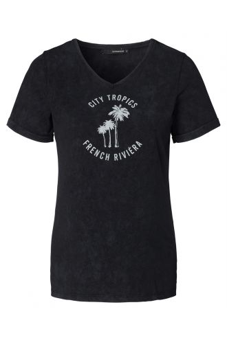 T-shirt Palm Trees - Black