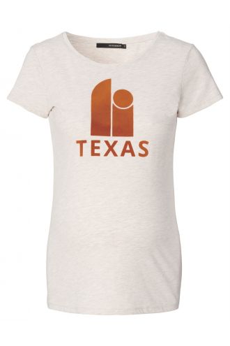 T-shirt Abergele - Oatmeal