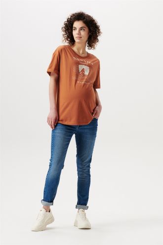 Supermom T-shirt Ayr - Mocha Bisque