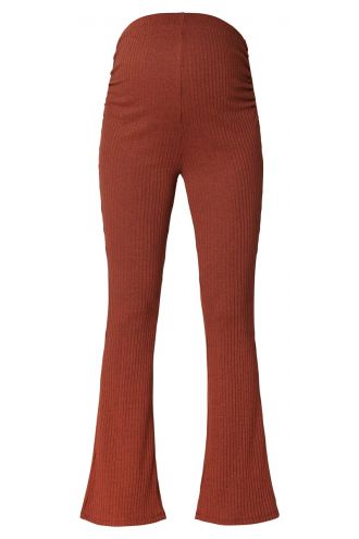 Casual trousers flared Avebury - Mocha Bisque