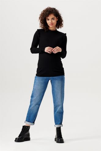 Supermom Langarmshirt Bristol - Black