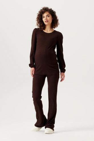 Supermom Longsleeve Clio - Seal Brown