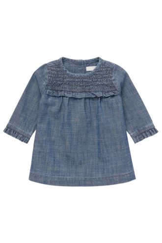 Noppies Kleid Lanexa - Medium Blue Denim