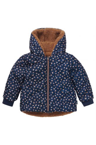 Noppies Winter jacket Linden - reversible - Dark Sapphire
