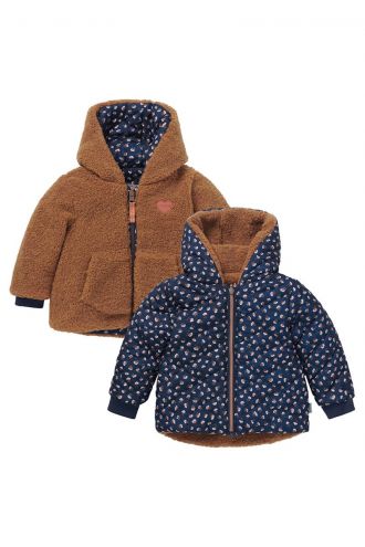 Noppies Winter jacke Linden - Reversible - Dark Sapphire