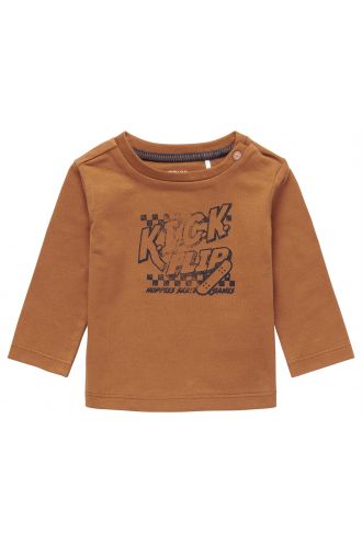 Noppies T-shirt manches longues Jystrup - Rubber