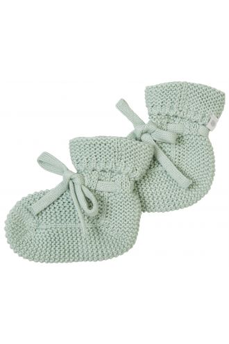 Noppies Booties Nelson - Grey Mint