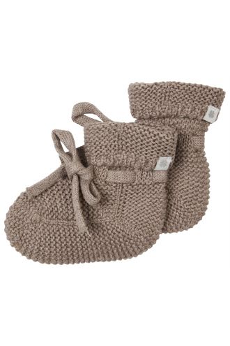 Noppies Chaussons bébé Nelson - Taupe Melange