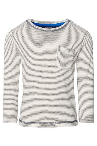 Longsleeve Kiefer stripe - Black Iris