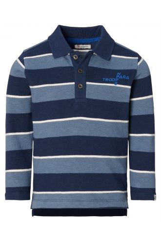 Longsleeve Kings Grant stripe - Black Iris