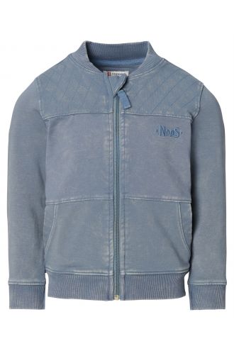 Vest Jutland stripe Kildeer - China Blue