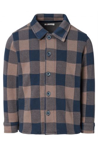 Shirt Knottsville check - Black Iris