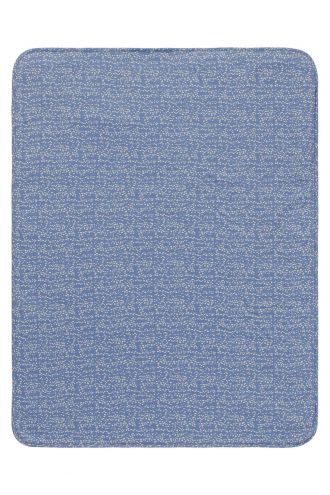 Noppies Baby Comfort Crib sheet Teddy Fancy Dot crib blanket - Colony Blue