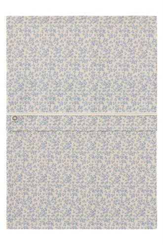 Noppies Draps de lit bébé Botanical cot sheet - Colony Blue