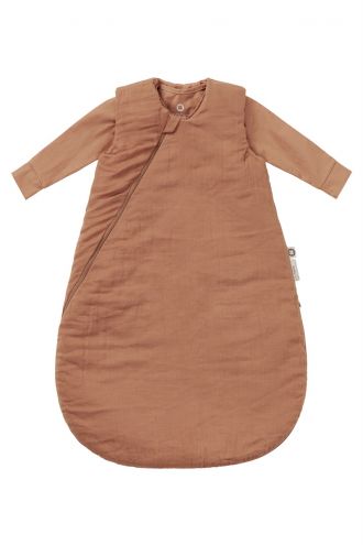 Baby 4-Jahreszeiten Schlafsack Uni - Indian Tan