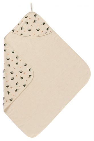 Badecape Printed duck baby hooded towel - Beetle