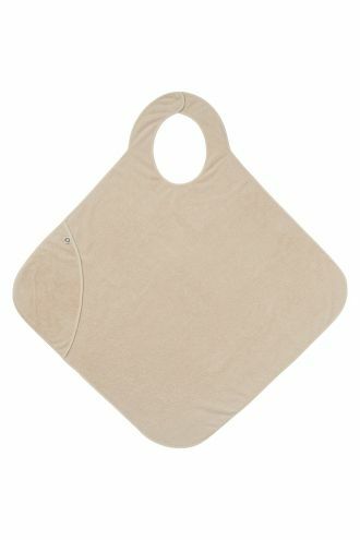 Noppies Badcape Wearable baby hooded towel - Fog