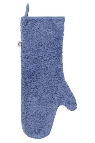 Noppies Washcloth Terry 15.5x42cm - Colony Blue