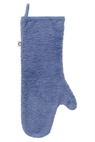 Noppies Washandje Terry 15.5x42cm - Colony Blue