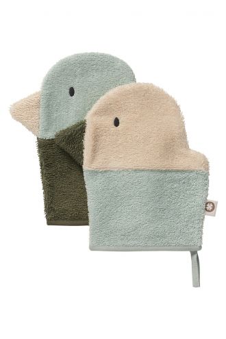 Washandje Duck terry wash cloths - Beetle